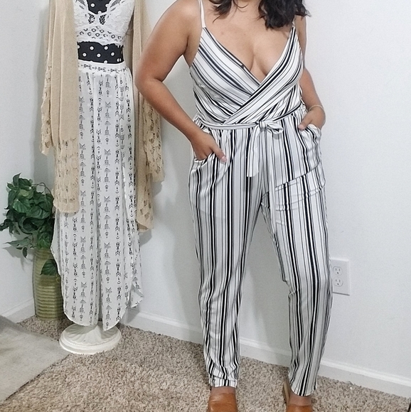 SWEET DREAMS STRIPED JUMPSUIT - Picture 10 of 15